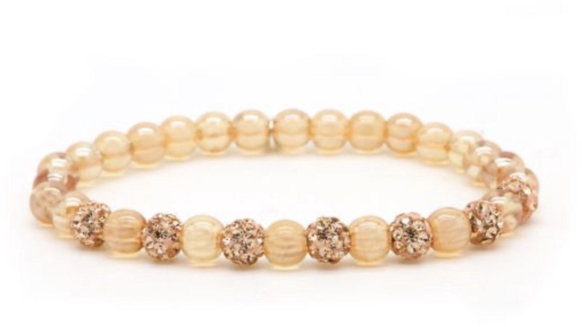 Karma Armband 82192 Spiral Indian Summer XS (Rose Crystal)