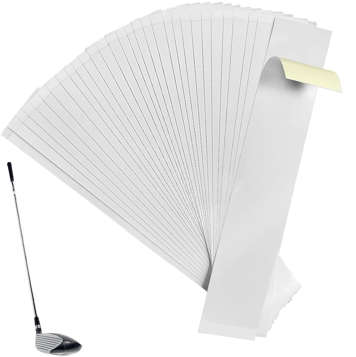 30 Stuks Golf Grip Tape, Dubbelzijdige Plakstrips voor Verbeterde Grip, Professionele en Draagbare Oplossing voor Golfclubs