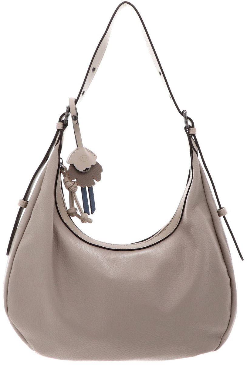 TOM TAILOR schoudertas Tatiana Hobo Bag Beige