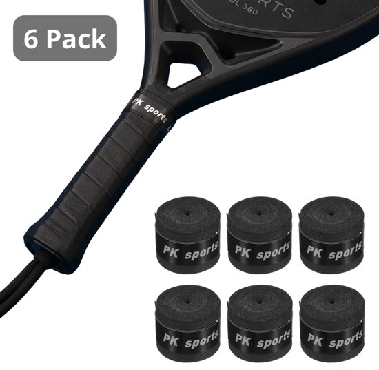 6x Anti Slip Padel Overgrip - Grip Tape Padelracket - padel grip 6x Anti Slip Padel Overgrip - Grip Tape Padelracket - padel grip