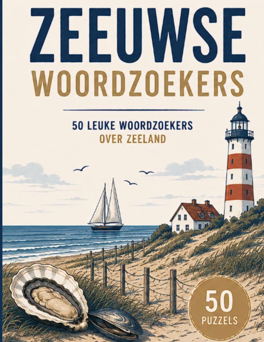 Woordzoekers - 50 leuke Zeeuwse woordzoekers - puzzelplezier - ontdek Zeeland - ShopVlot