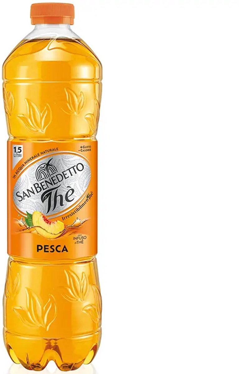 San Benedetto Thè Pesca – IJsthee Perzik - 6 x 1.5L