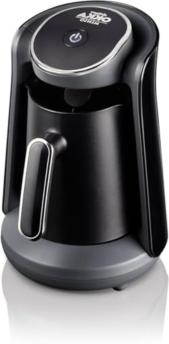 Turkse Koffiezetter - Koffie Apparaat - Traditionele Koffie - Overloopbeveiliging - 4 Koppen - Chroom
