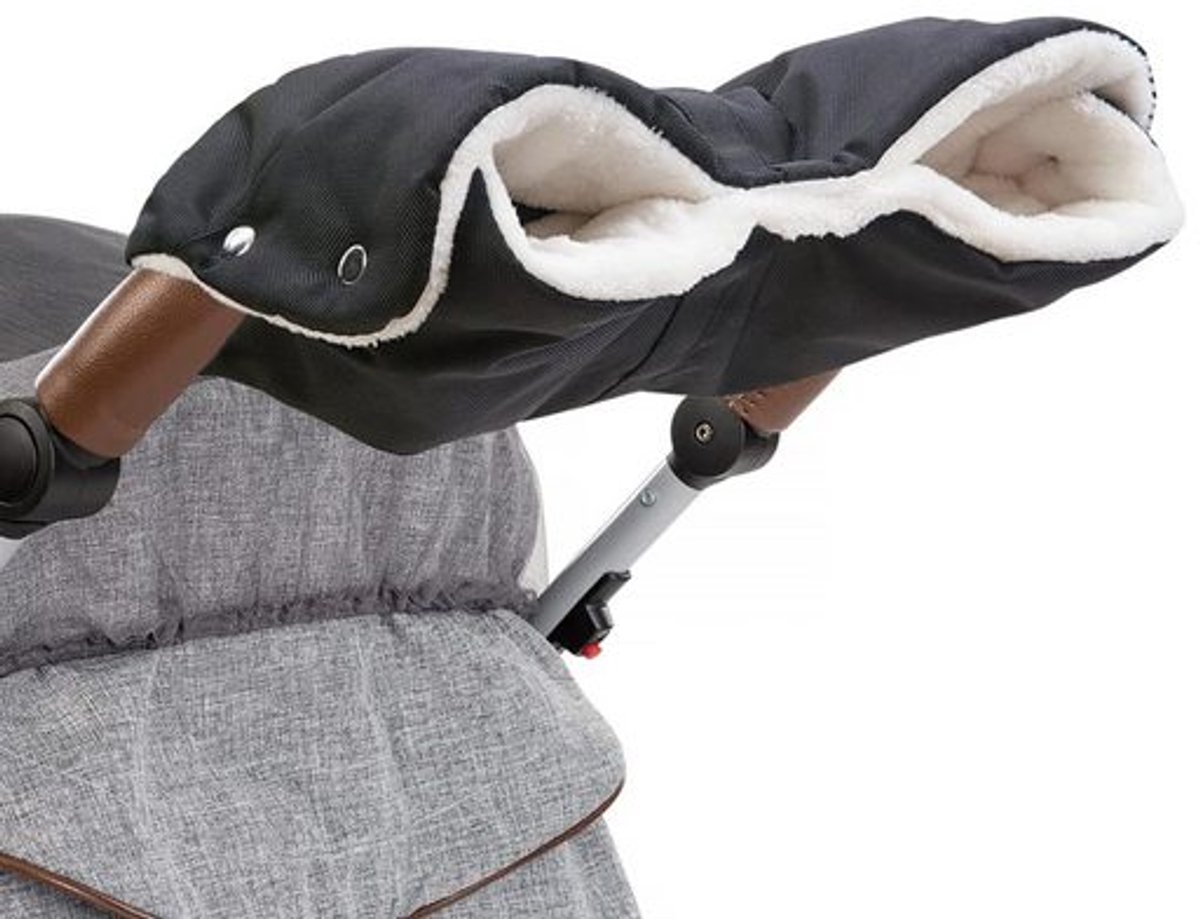 Universele maat handwarmers/handschoenen voor kinderwagens, ademend, waterdicht en winddicht.