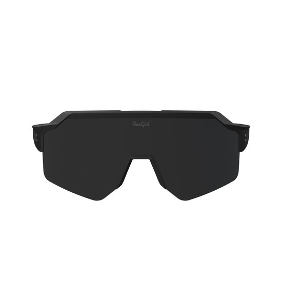 SunGod Vulcans - Zonnebril - Matte Black / Smoke — afbeelding 2