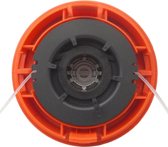 Vervangende Spoelkop voor Grastrimmer M10 x 1.25 Links met 15m 2.4mm Trimmerdraad voor Universele Maaihoofden, Geschikt voor Bosmaaiers en Tuinonderhoud — afbeelding 3