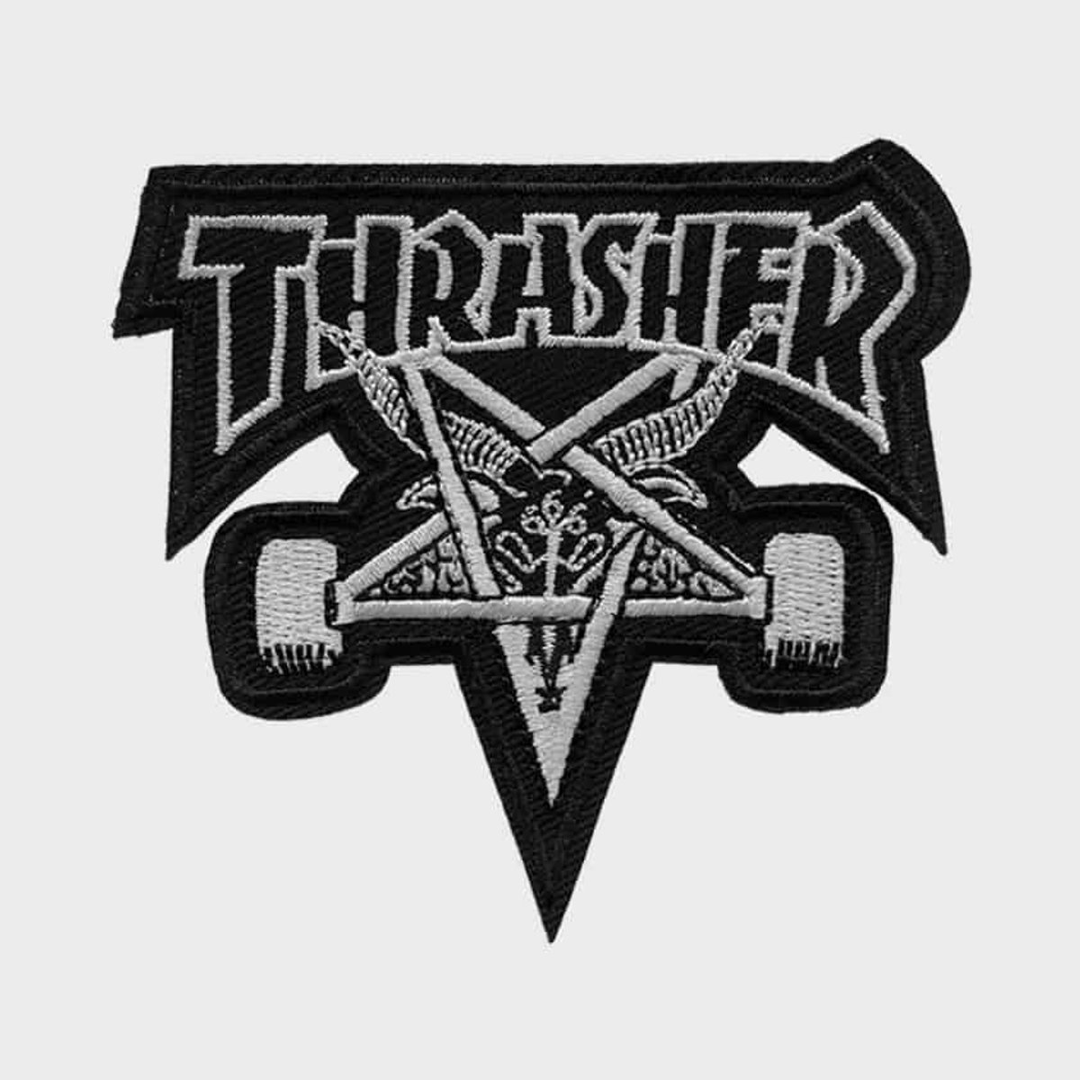 Patchy® – Thrasher Strijk Embleem Patch 9.8 x 7.6 cm