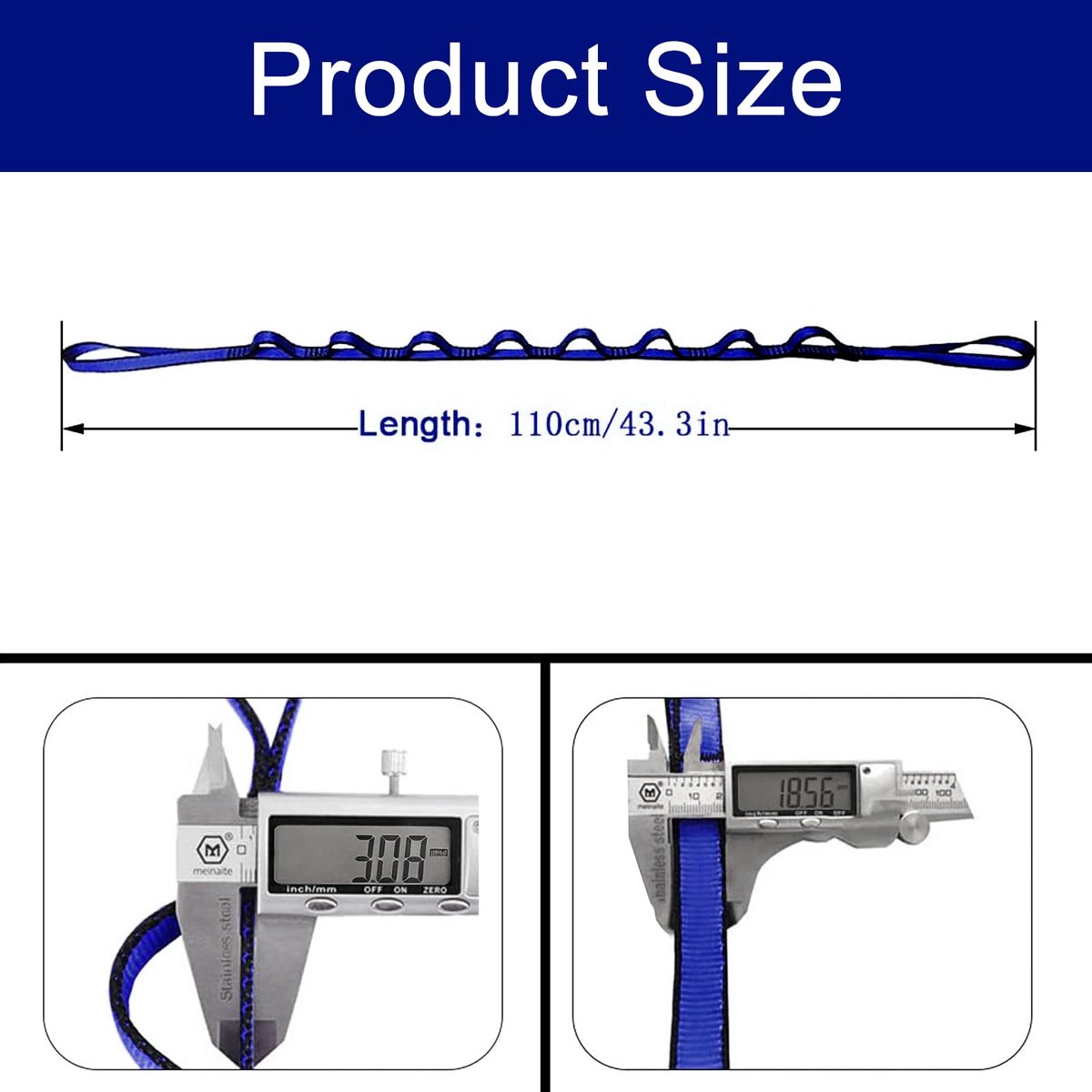 Yoga-hangmatverlengriem 2 stuks - verstelbare nylon band - zwart - perfect voor pilates en fitness - ShopVlot
