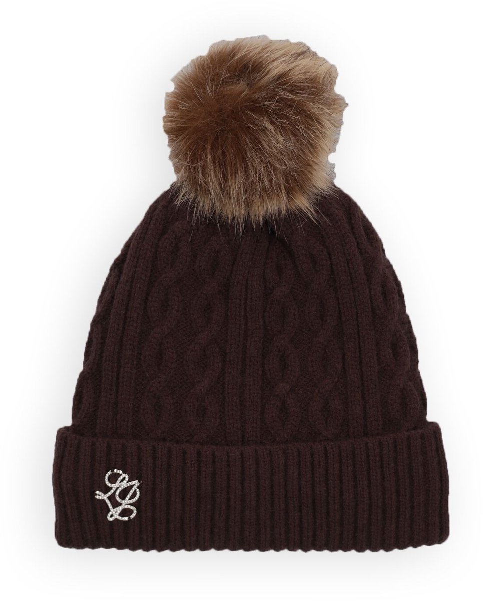 Liu Jo Serie Con Trecce - Hat Hoeden Dames - Bruin - Maat ONESIZE
