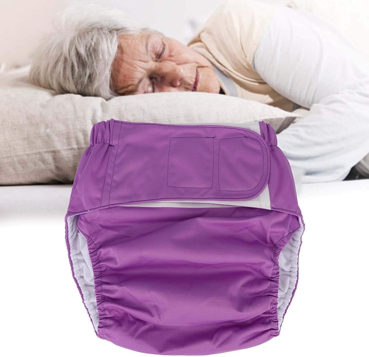 Waterdichte, Wasbare en Herbruikbare Zwemluiers voor Volwassenen, Geschikt voor Ouderen, One Size, Comfortabel en Ademend