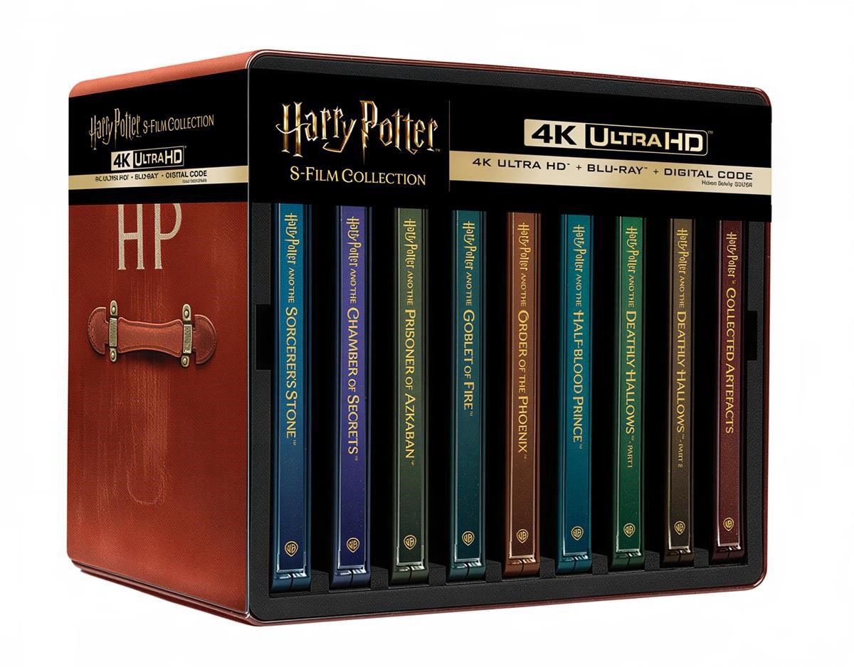 Harry Potter - Complete 8 Film Collection (4K Ultra HD Blu-ray) (Anniversary Edition) (Limited Edition) (Steelbook)