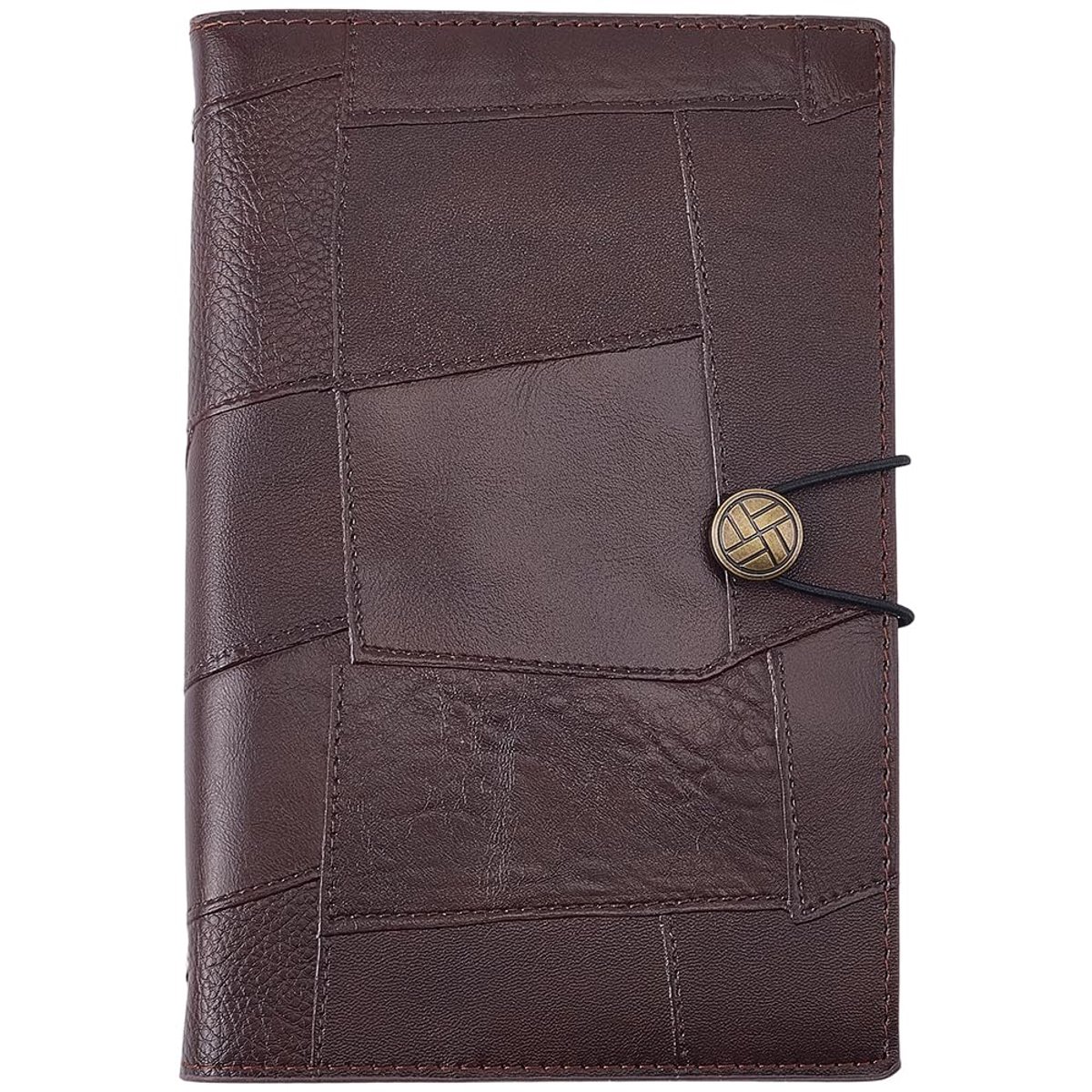 Reisdagboek met 6 ringen - PU-leer omslag - oplaadbaar notitieblok - perfect voor avontuurlijke notities - ShopVlot