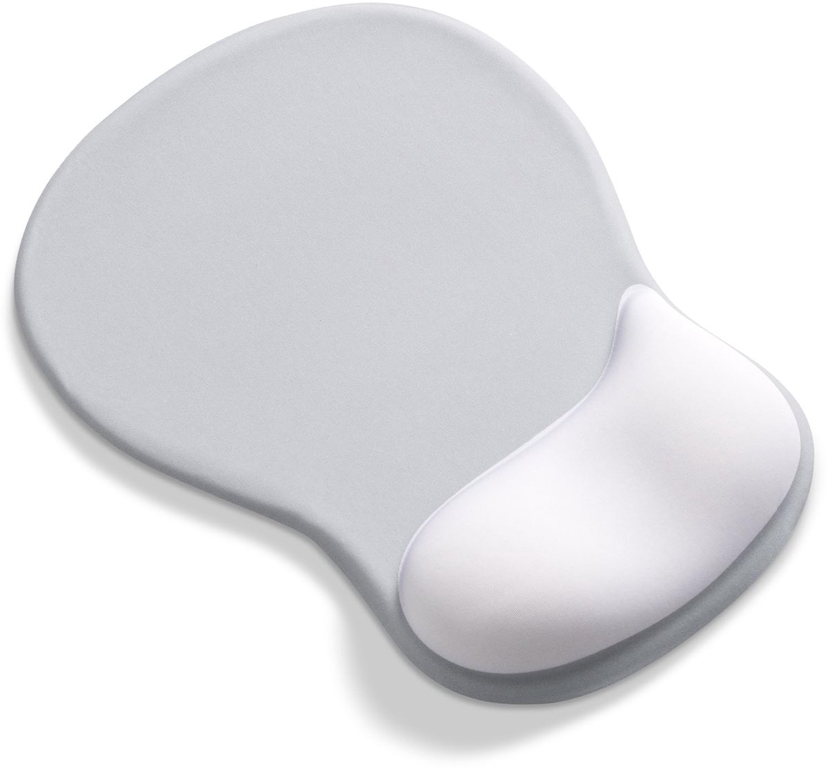 Muismat ergonomisch met handsteun - gelkussen grijs - optimale polssteun - comfortabel werken - ShopVlot