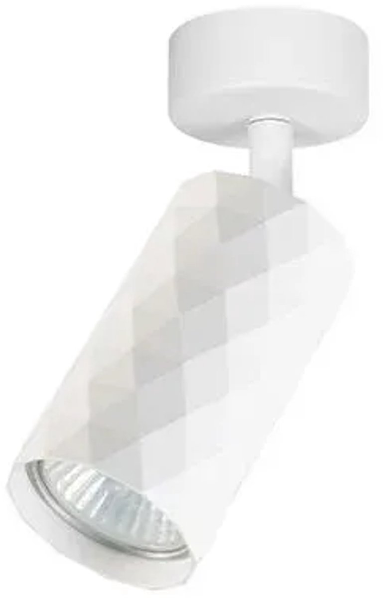 Plafondlamp GU10 LED Glamour verstelbaar 1x wit