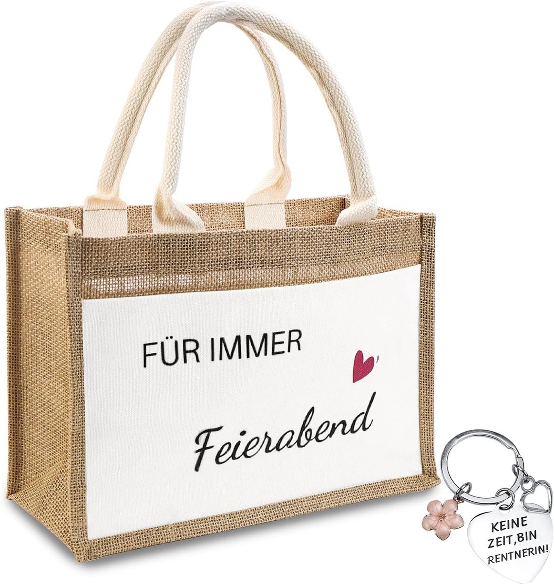 Unieke Jute Tas als Afscheidsgeschenk, Perfect Cadeau voor Moeders en Vrouwen, Duurzaam en Handig voor Dagelijks Gebruik