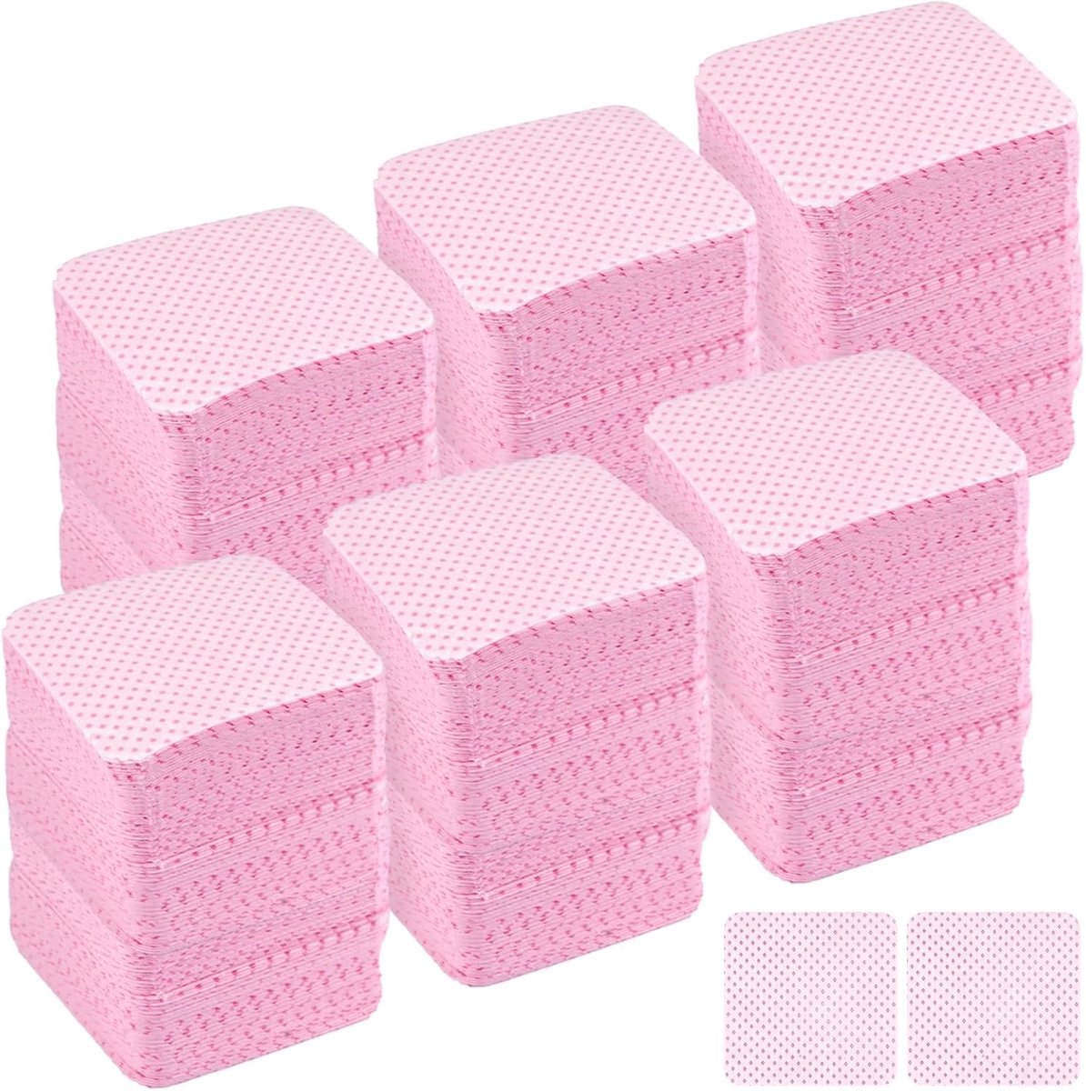 Lintvrije Nagelwipes - 1200 Stuks voor Professioneel Gebruik, Perfect voor Nagelverzorging en Manicure