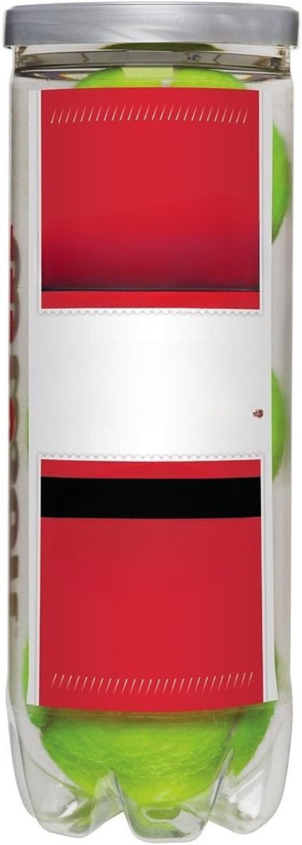 Allvia® Padel Ballen - Padel - Padel Grip - Geschikt voor Officiële Wedstrijden - Set van 3 - Geel - 8cm x 8cm x 22cm
