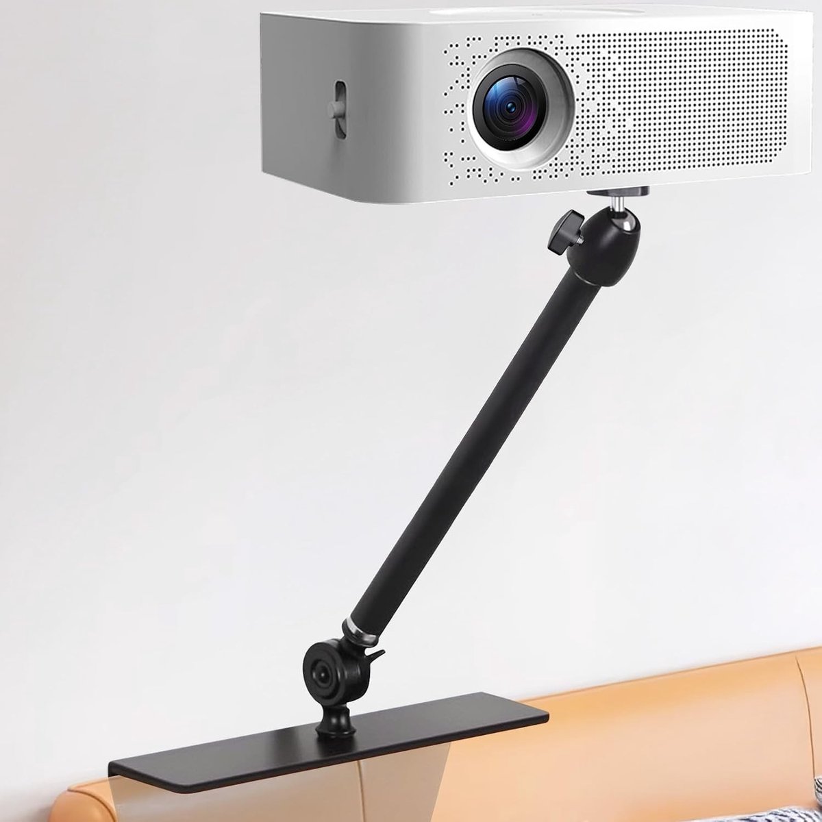 Verstelbare Projectorhouder voor Bed en Bank - Stevige Stand van 40 cm, Geschikt voor Thuisbioscoop, Films en Presentaties