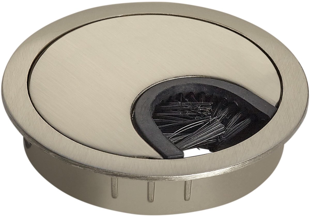 Kabeldoorvoer 60 mm - metaal roestvrij staal - duurzaam ontwerp - eenvoudig te installeren - ShopVlot