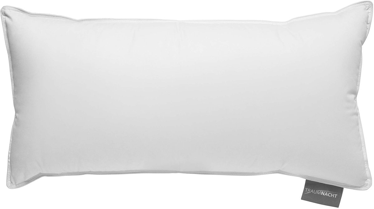 Hoofdkussen 40 x 80 cm - Dons en veren - Öko-Tex gecertificeerd - Comfortabel slapen - ShopVlot