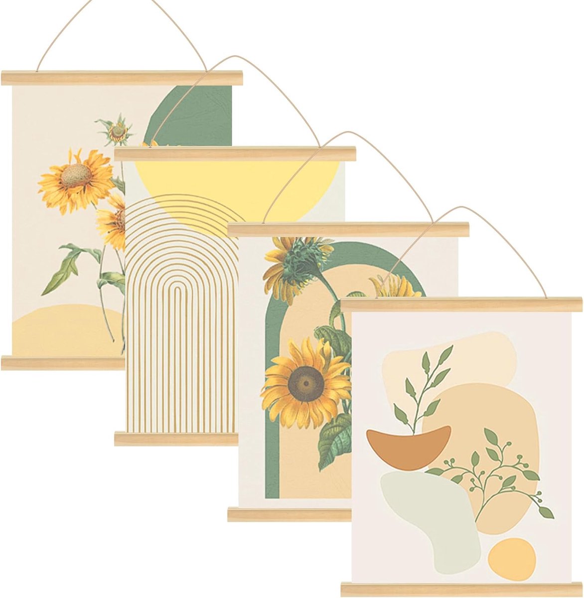 Posterlijst A3 - magnetische posterrail - 31 cm - 4 stuks voor foto's en posters - ShopVlot
