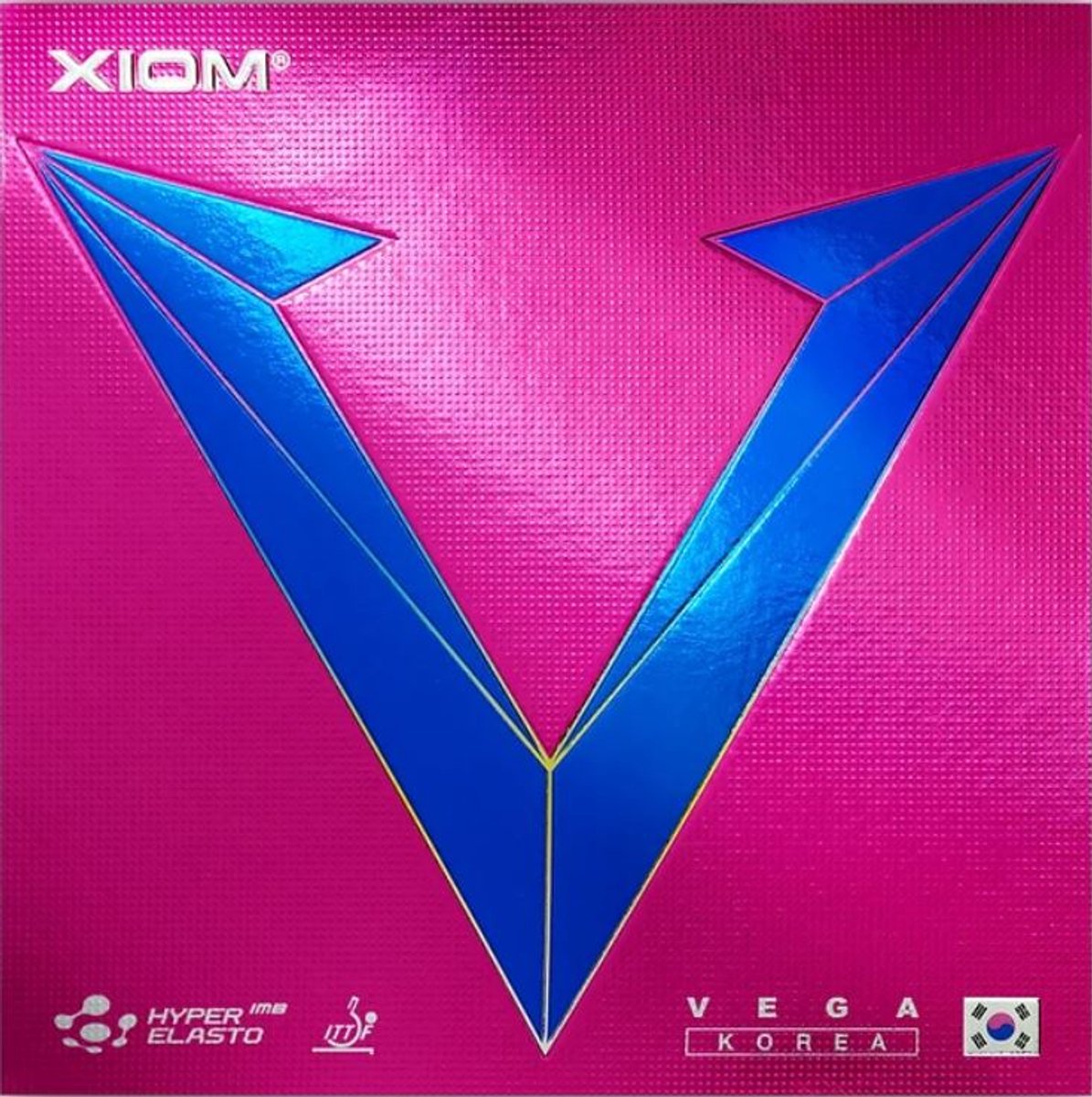 Xiom Vega Korea - Zwart - Max - Tafeltennis Rubbers
