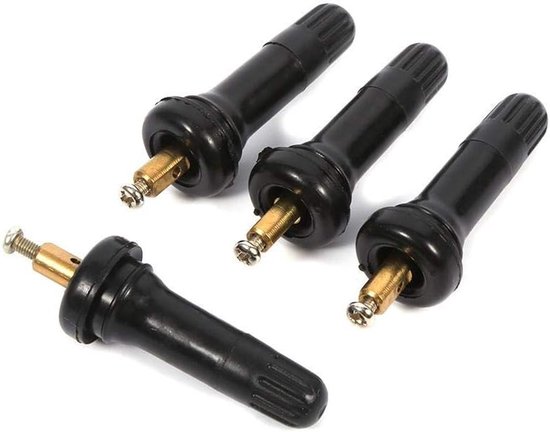 Rubber Snap-in Ventiel TPMS Bandenspanning Monitor Sensor - 4 Stuks voor Veiligheid en Betrouwbaarheid