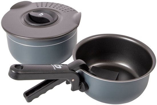 Bo-Camp - Pannenset - Trekking - 5-Delig - Aluminium van Bo-Camp — afbeelding 4