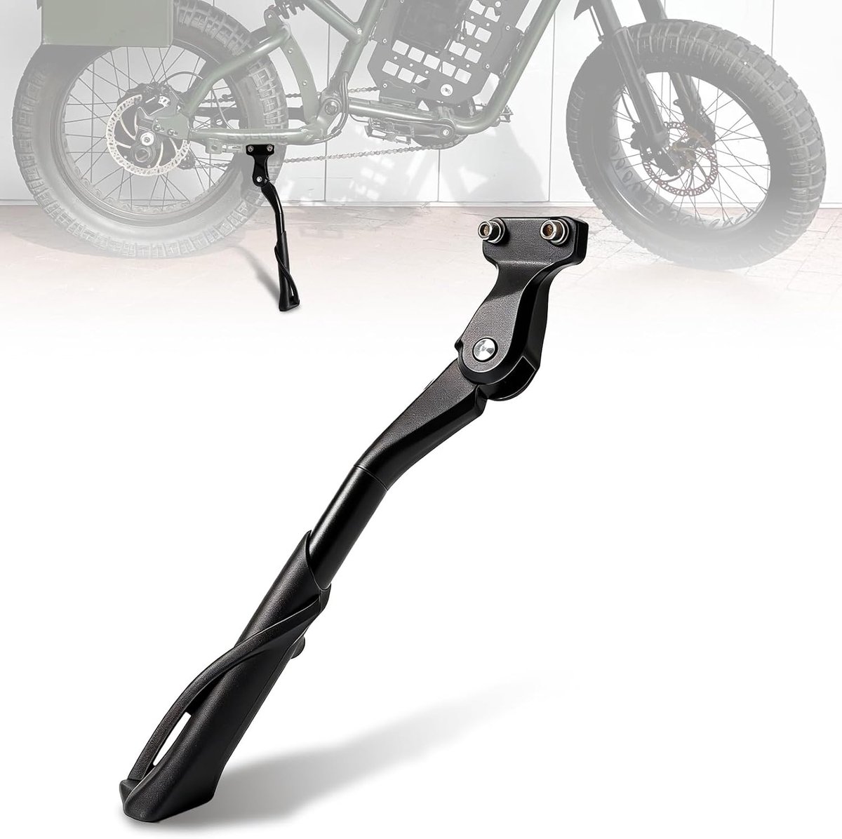 E-bike side stand reinforced CNC aluminum for Super73 Super 73 S1 S2 electric bike - ShopVlot