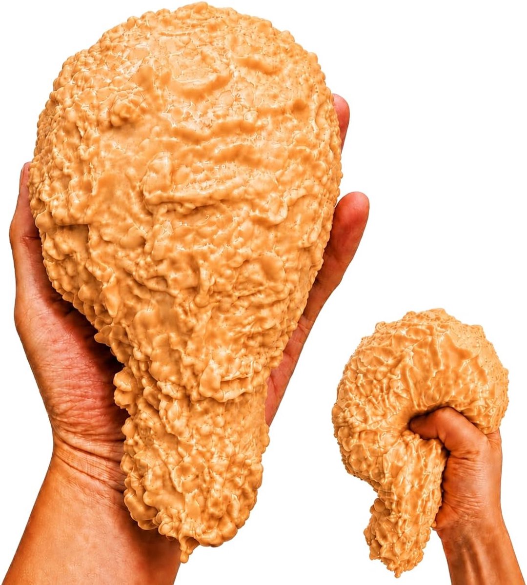 Casalora®—Reuzen gebakken kippenpoot squishy – groot stressverlichtingsspeelgoed – realistisch voedselontwerp – sensorisch speelgoed – voor kinderen & volwassenen – feestcadeau – bureaudecoratie – grappig cadeau