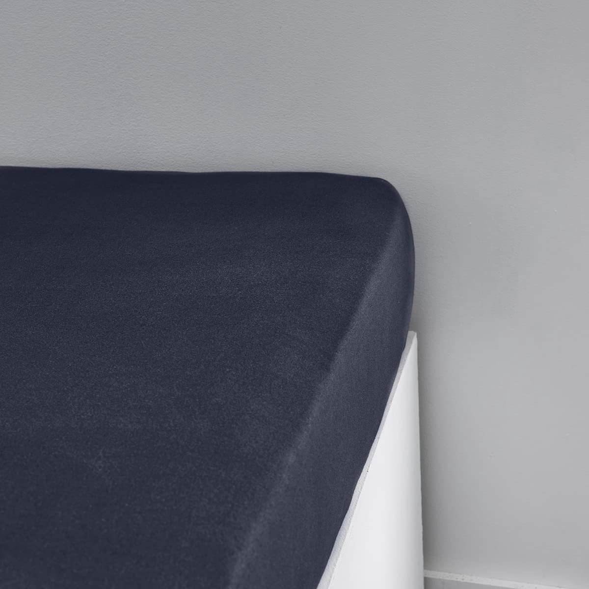Hoeslaken 90 x 190 cm - jersey - 100% katoen - ademend en comfortabel - ShopVlot