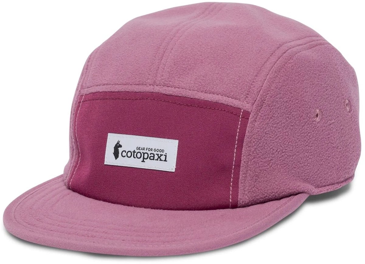Cotopaxi - Fleece 5 panel hat - Jam and Fig - One Size