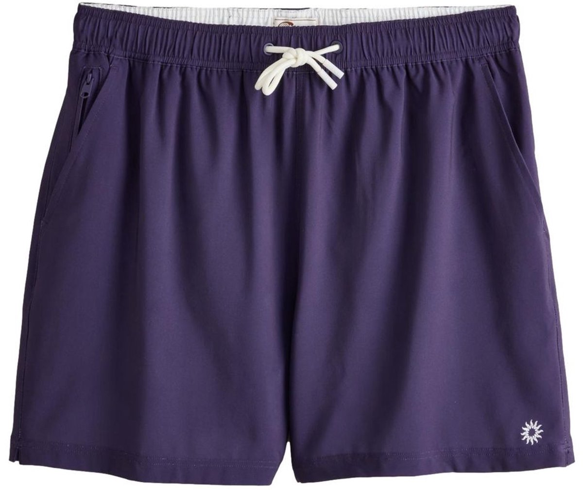Next - Heren - MotionFlex 5-inch zwemshort - Paars