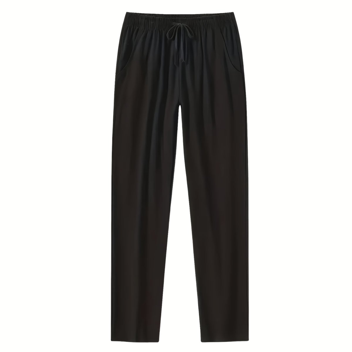 Currero Linnen Broek Heren - Zomerbroek - Volwassenen - Lange Broek - Pantalon - Strandbroek - Zomer - Ibiza Stijl - Zwart S