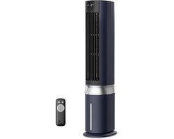 QORA® Airco zonder Afvoerslang – Airco – Mobiele Airco – Zwart – 24cm x 32cm x 106cm