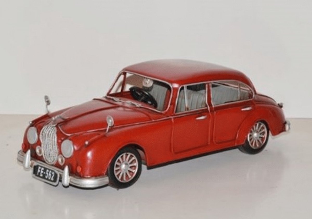 Maddeco blikken auto "jaguar MK II" (35x12x12)