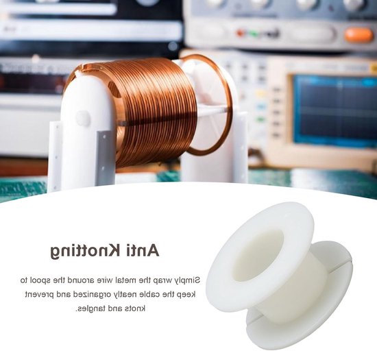 Lege 38 mm Draadspoelen voor Organisatie van Draden, Koorden en Luidsprekers, Ideaal voor Frequentie Divider en Inductor Gebruik — afbeelding 2