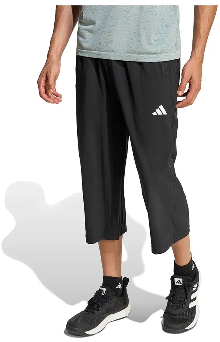 Adidas Workout Essentials Flex Woven 3/4-broek Man Zwart