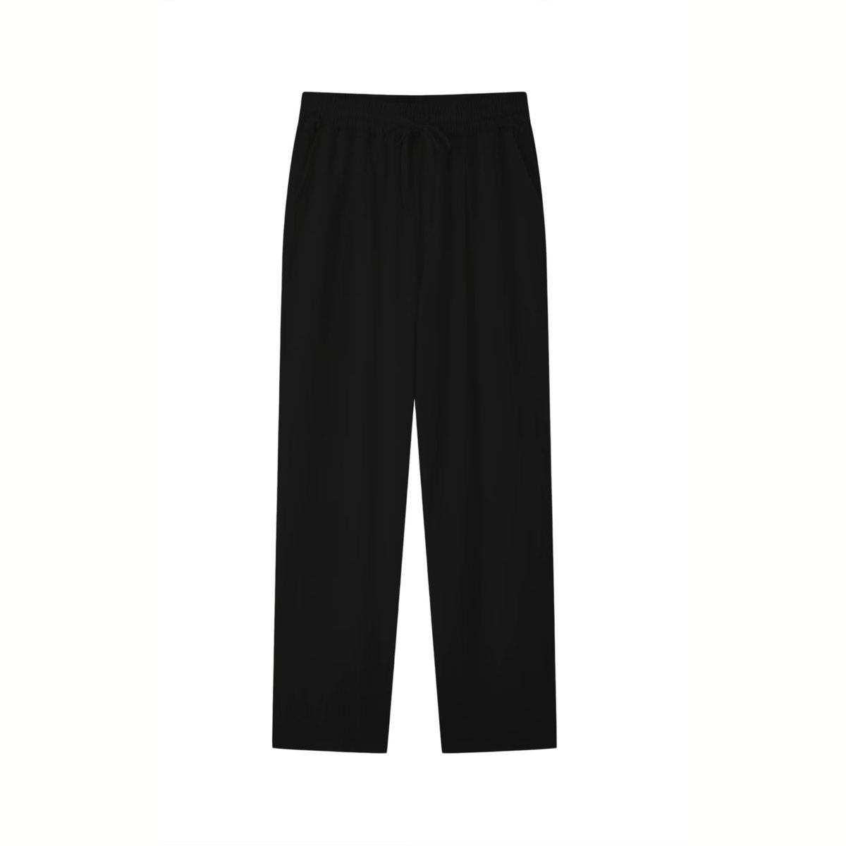Currero Linnen Broek Heren - Zomerbroek - Volwassenen - Lange Broek - Pantalon - Strandbroek - Zomer - Ibiza Stijl - Zwart XXXL