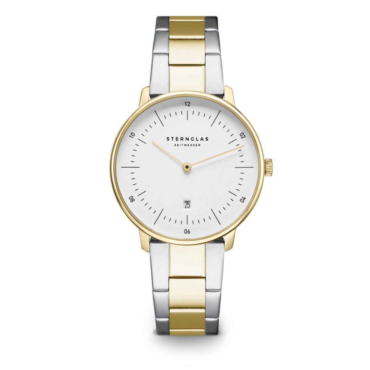 Sternglas – Dameshorloge – Naos XS Bicolor - 33mm - 5 ATM - met datumweergave