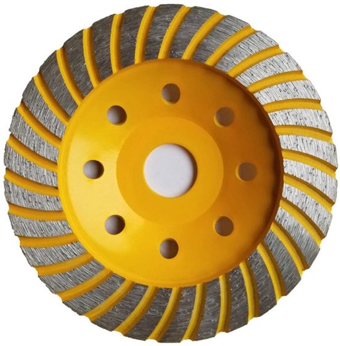 Diamantslijpschijf - 125 x 22,2 mm - Slijpschijf - voor betonslijpen - voor oppervlaktevorming van beton, graniet, steen en metselwerktegels