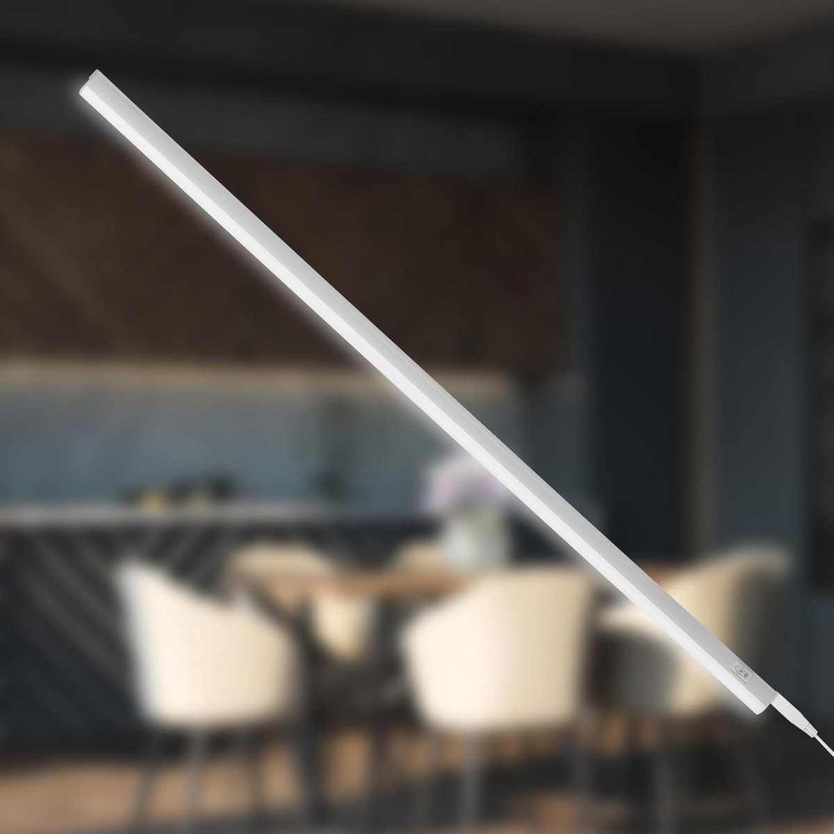 SnelShoppen - LED Onderbouwverlichting, Onderbaalamp 87,5 cm, Inclusief Schakelaar, 10W, 1100 Lumen, 4000 Kelvin, Neutral Witte Licht, Keuken, Kasten,