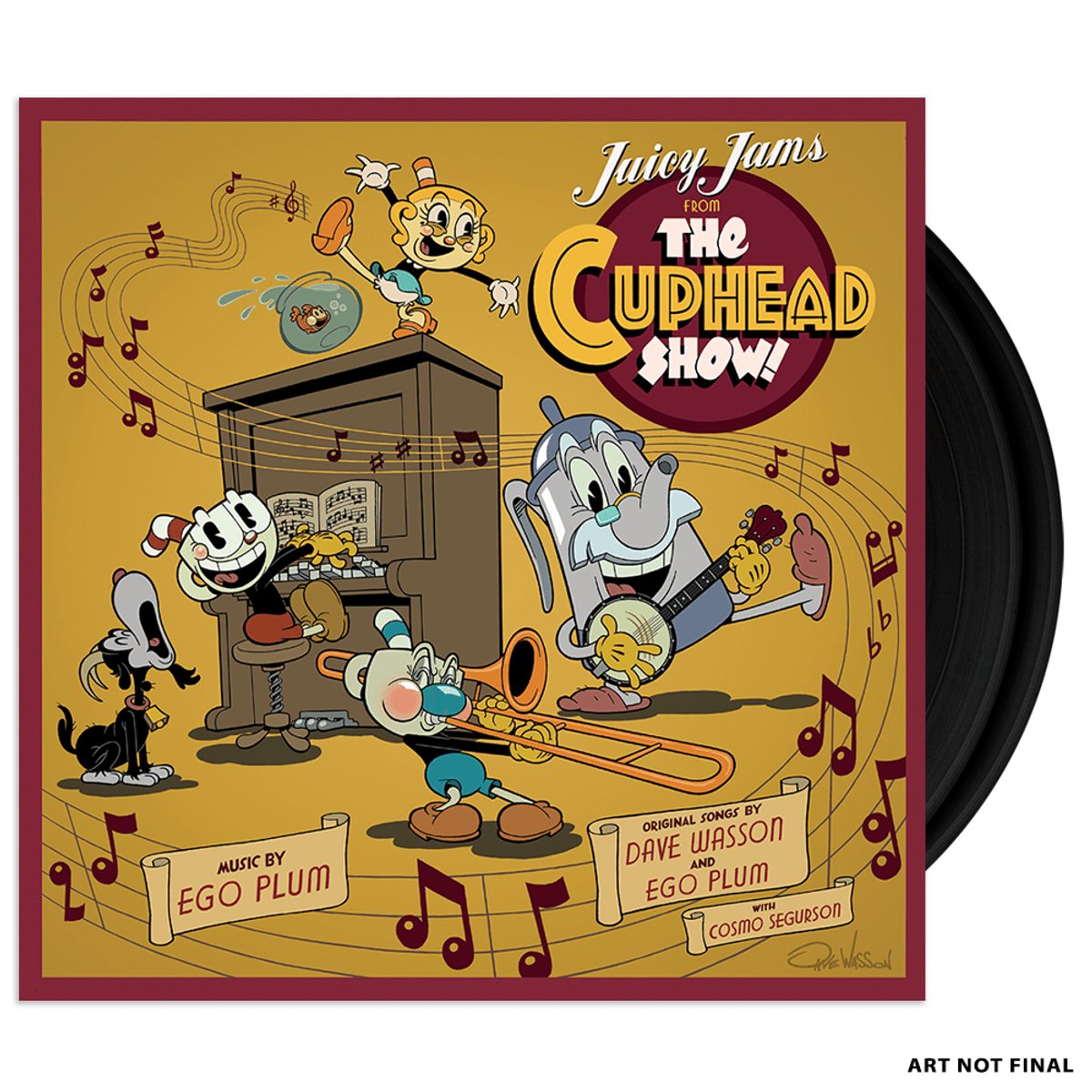 Plum, Ego - The Cuphead Show! (LP)