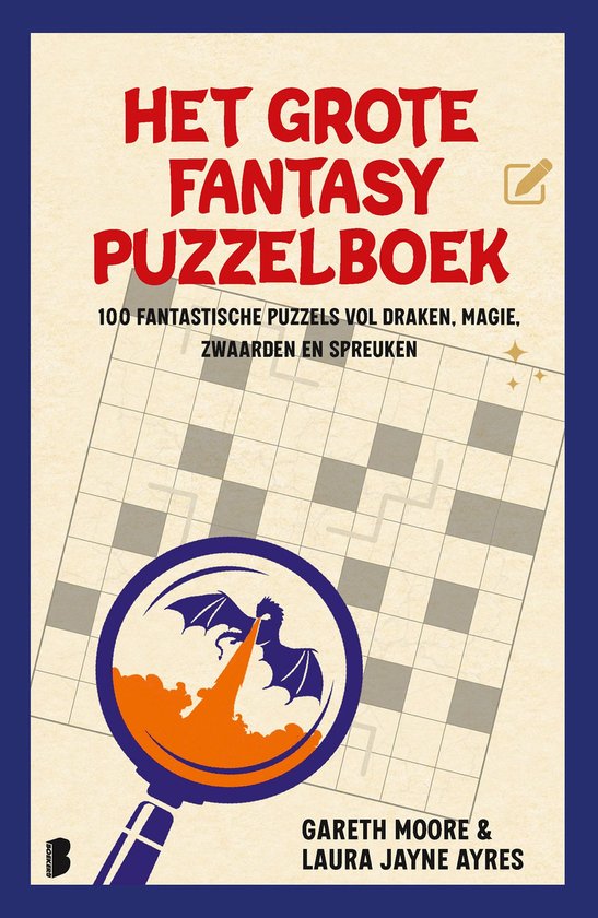 Het grote fantasypuzzelboek - cover