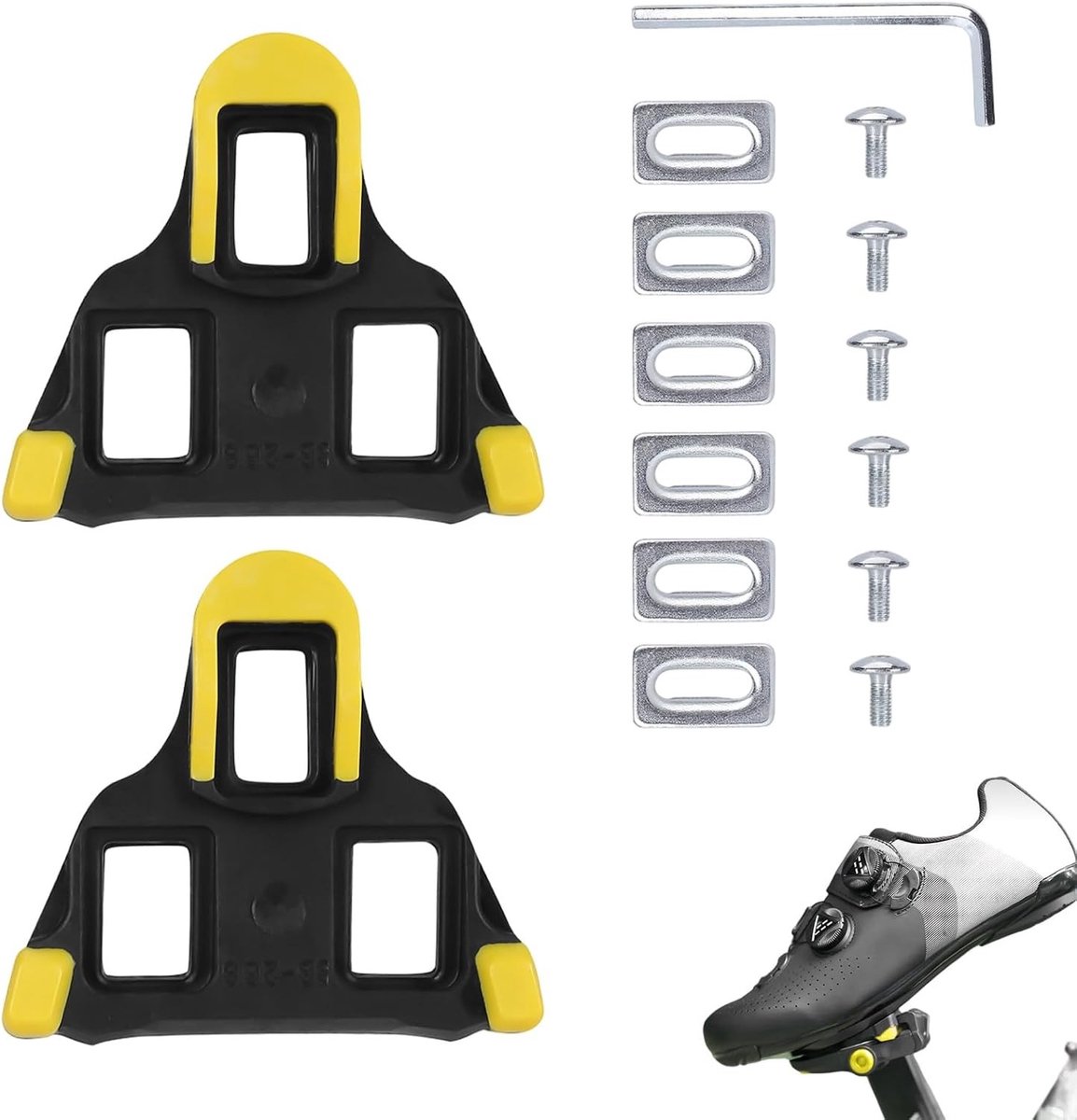 Vouwfiets Pedalen Set | Klikpedalen voor Vouwfiets en Mountainbike | Sportieve Fietstoebehoren voor Stadsfiets en MTB