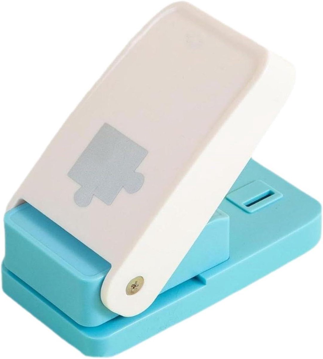 Puzzelsnijmachine - Puzzelmaker Puzzelpons - Maak Gepersonaliseerde Puzzels - Robuust Roestvrij Staal - 2 mm EVA - Zilver