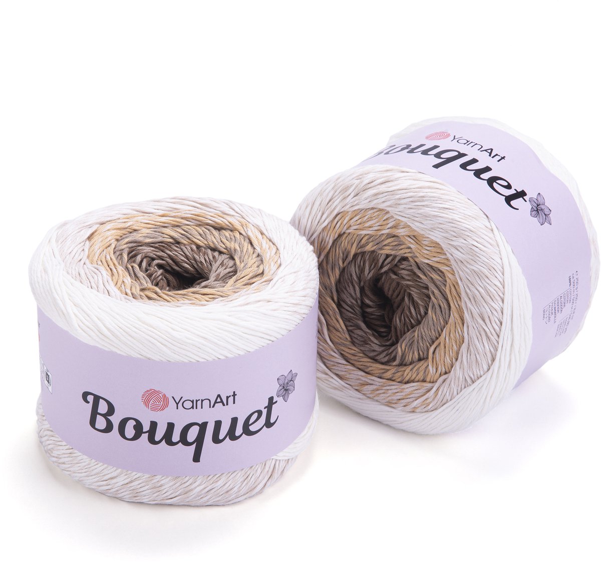 YarnArt Bouquet Verloopgaren (Gradient Cake) - 100% Katoen - voor Haken en Breien - 250g / 500m - Kleur 707