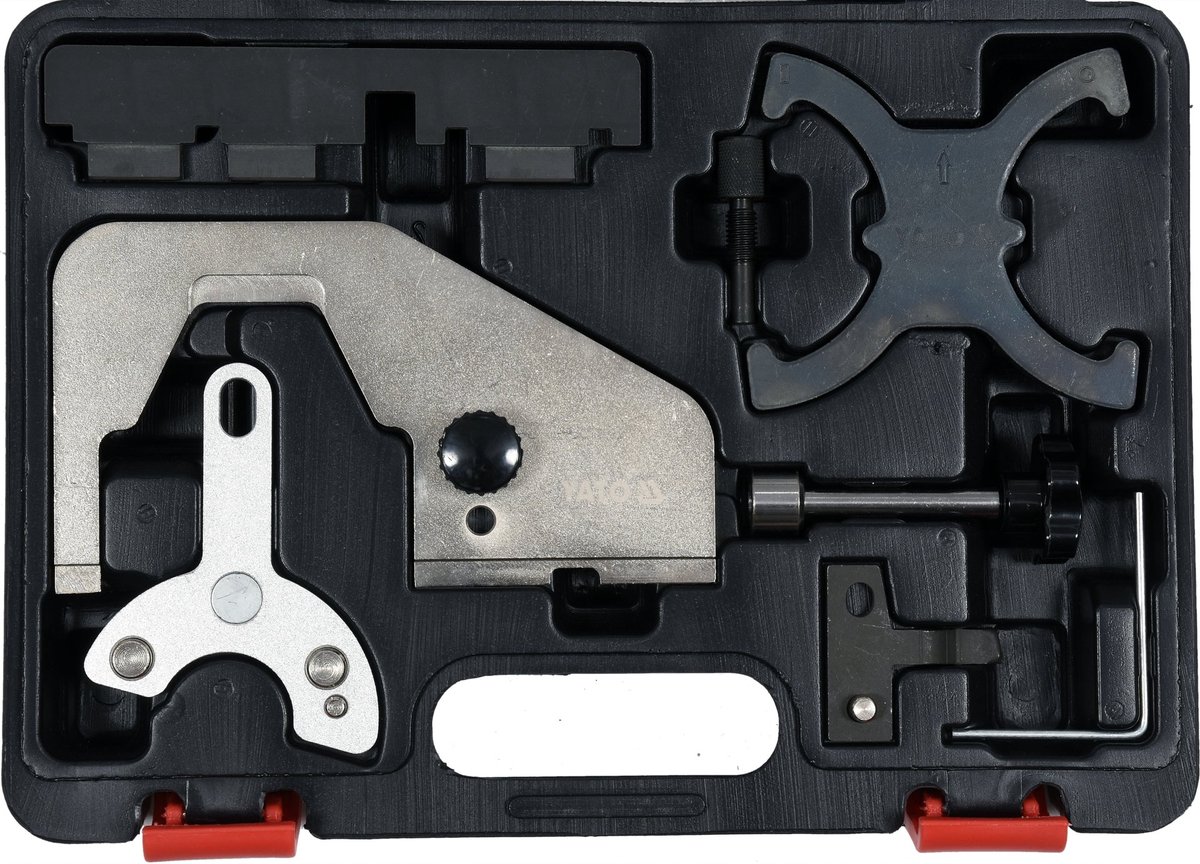 Professionele Distributie Borgset / Kleptiming Set – 8-Delig – Voor Ford, Volvo & Mazda Benzinemotoren – Timingset met Koffer
