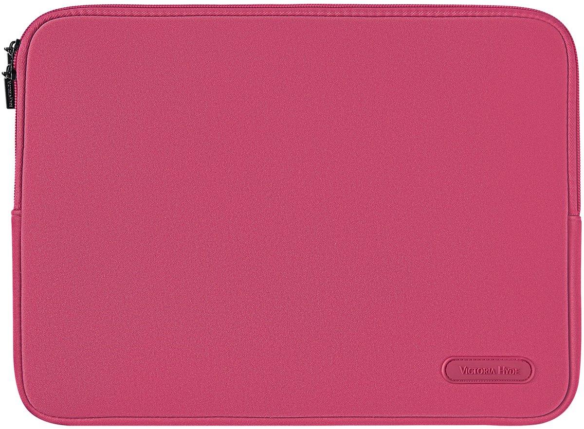 Victoria Hyde "Adam" - Business-Tas - Laptop & MacBook Sleeve Laptoptas - Schokbestendig - Krasbestendig - Laptoptas - Laptop case - Laptop cover - Laptophoes 13 inch- Roze