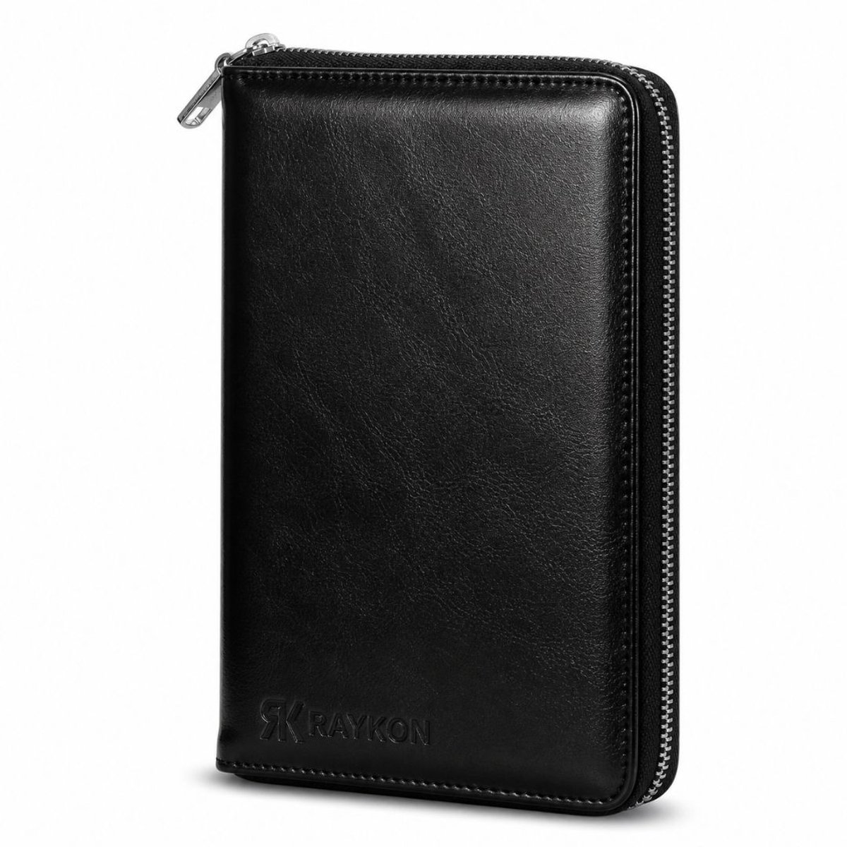 Raykon Handige Crossbody Tas met Rits Geschikt voor reMarkable Paper Pro Move - Leren Hoes - Multifunctionele Tablet Cover - Folio - Case - Zwart